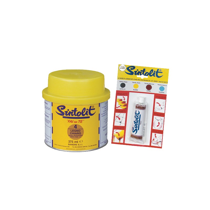 SINTOLIT TUBETTO STUCCO PER LEGNO CHIARO E SCURO ML.60 SINTOLIT TUBETTO STUCCO PER LEGNO CHIARO E SCURO ML.60