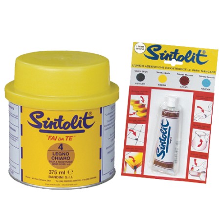 SINTOLIT TUBETTO STUCCO PER LEGNO CHIARO E SCURO ML.60