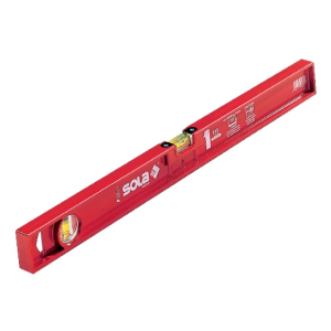 LIVELLA SOLA PLASTICA P CON 2 BOLLE CM.50