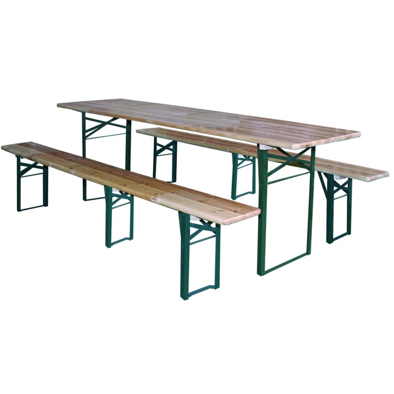SET BIRRERIA PLUS PANCHE + TAVOLO STRUTTURA IN METALLO E PIANI IN LEGNO 220X70 SET BIRRERIA PLUS PANCHE + TAVOLO STRUTTURA IN METALLO E PIANI IN LEGNO 220X70
