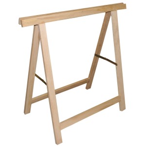 CAVALLETTO IN LEGNO DI FAGGIO 75X75