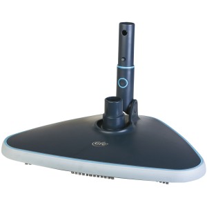 SPAZZOLA PER FONDO PISCINA ATTACCO EASY-CLIP SENZA ASTA GRE TRIANGOLARE GRAPHITE VHTP 40