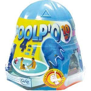TRATTAMENTO IGENIZZANTE ANTIALGHE E FLOCCULANTE PER  ACQUA PISCINA GRE POLPO 08012