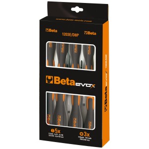 SET SERIE GIRAVITI BETA EVOX 8 PEZZI 1203E/D8P