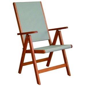 SEDIA PIEGHEVOLE IMPRESSION BATILYNE GENGIS KAN IN LEGNO MASSELLO 58x61xH103 cm