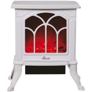 STUFA AMBIENTE NIKLAS WHITE HOUSE 1500W 37x23xH44 cm