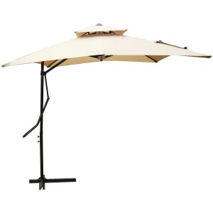 OMBRELLONE IN ACCIAIO LATERALE PUSH-UP M T.2,5X2,5
