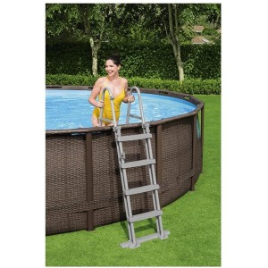 Piscina Bestway 56725 Fuori Terra Power Steel Swim Vista da 488 x 122 cm