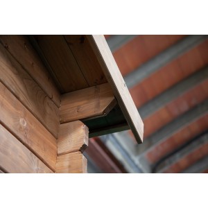 Casetta in legno impregnato CLEO cm. 300X300 con pavimento