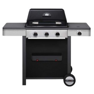 BARBECUE A GAS GRILL ME RIO 3+1 CON 2 GRIGLIE GHISA E FORNO 126X58X109H