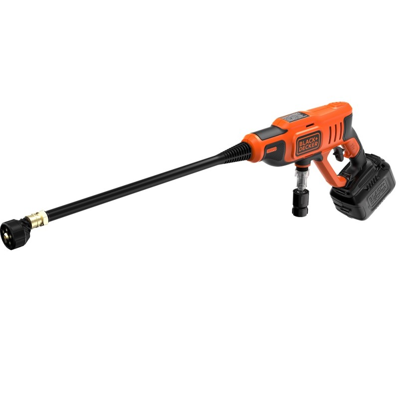 Idropistola Black & Decker 18V 2AH BCPC18D1 Idropistola Black & Decker 18V 2AH BCPC18D1