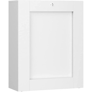 SCRIVANIA PIEGH. DA APPENDERE LIBRERIA UFFICIO CASA BIANCO OPACO 145X90X60CM TILT