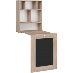 SCRIVANIA PIEGHEVOLE DA APPENDERE LIBRERIA UFFICIO CASA ROVERE 145X90X60CM TILT