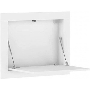 SCRIVANIA PIEGHEVOLE DA APPENDERE CASA UFFICIO BIANCO OPACO 74X59X10CM RAM