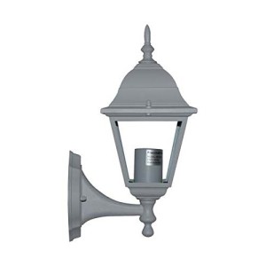 LANTERNA ALLUMINIO BIANCO VIENNA CON BRACCIO 15X20X35H  Illuminazione ESTERNO LAMPIONE