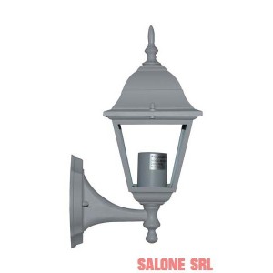 LANTERNA ALLUMINIO BIANCO VIENNA CON BRACCIO 15X20X35H  Illuminazione ESTERNO LAMPIONE