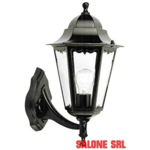 LANTERNA ALLUMINIO MINERVA CON BRACCIO 22X22X38H  Illuminazione ESTERNO LAMPIONE
