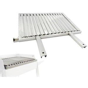 GRIGLIA RACCOGLIGRASSO IN ACCIAIO INOX PER BARBECUE EL GAUCHO ASADO