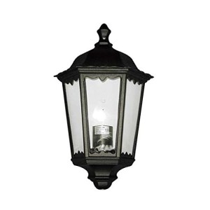 LANTERNA ALLUMINIO MINERVA A MURO CM.43H  Illuminazione ESTERNO LAMPIONE