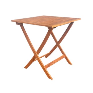 TAVOLO PIEGHEVOLE IN LEGNO DI ACACIA IMPRESSION PATTAYA 70x70xH74 cm